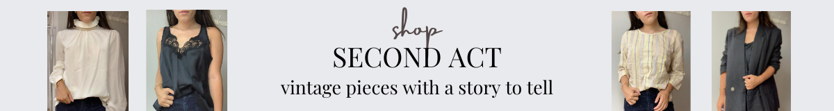 Shop Second Act – Vintage Clothing & Accessories